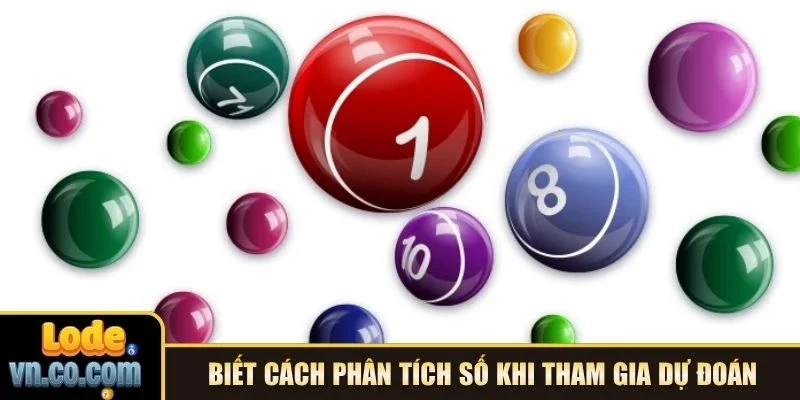 Biết cách phân tích số khi tham gia dự đoán
