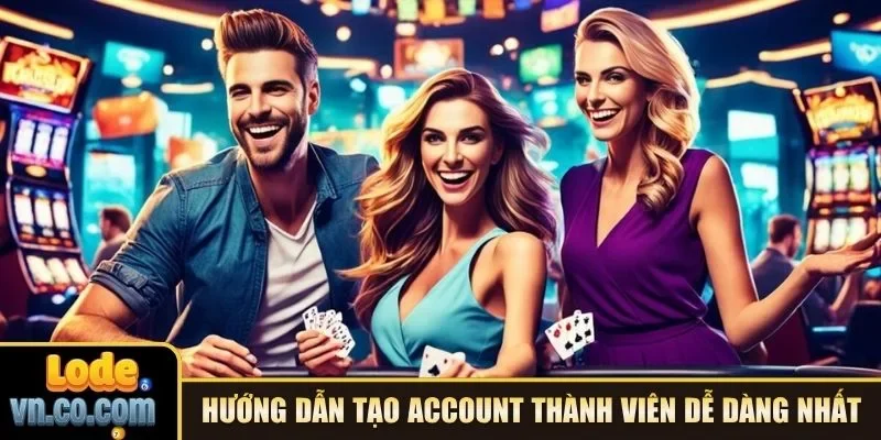 Hướng dẫn tạo account thành viên dễ dàng nhất
