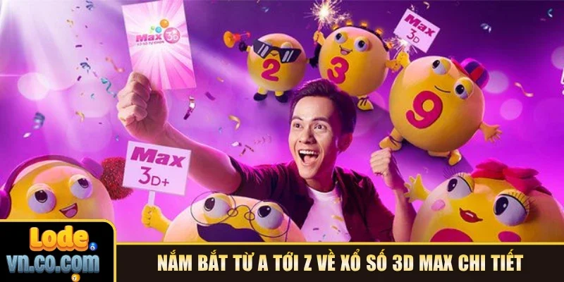 Nắm bắt từ a tới z về xổ số 3D Max chi tiết