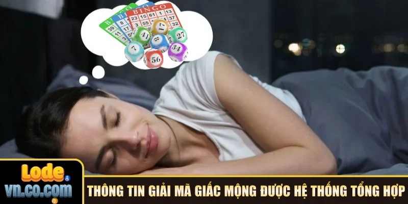 Thông tin giải mã giấc mộng được hệ thống tổng hợp